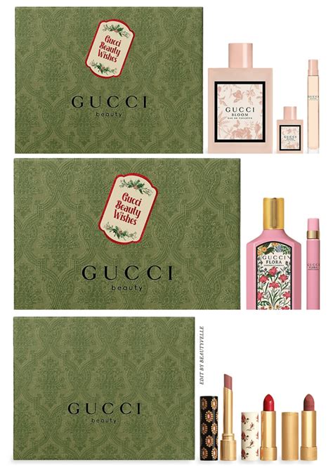 gucci trial set|Gucci beauty gift sets.